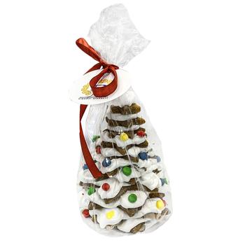 Roma Christmas Gingerbread Tree 200g - buy, prices for Vostorg - photo 1