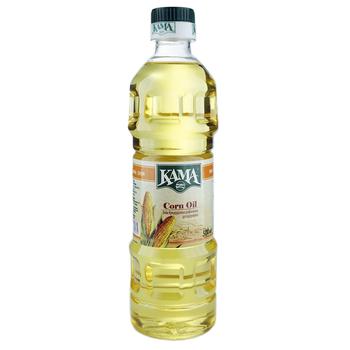 Kama Refined Deodorized Corn Oil 500ml - buy, prices for NOVUS - photo 1