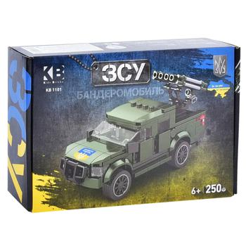 Конструктор Limo Toy Военная машина 250 деталей - купить, цены на Auchan - фото 1