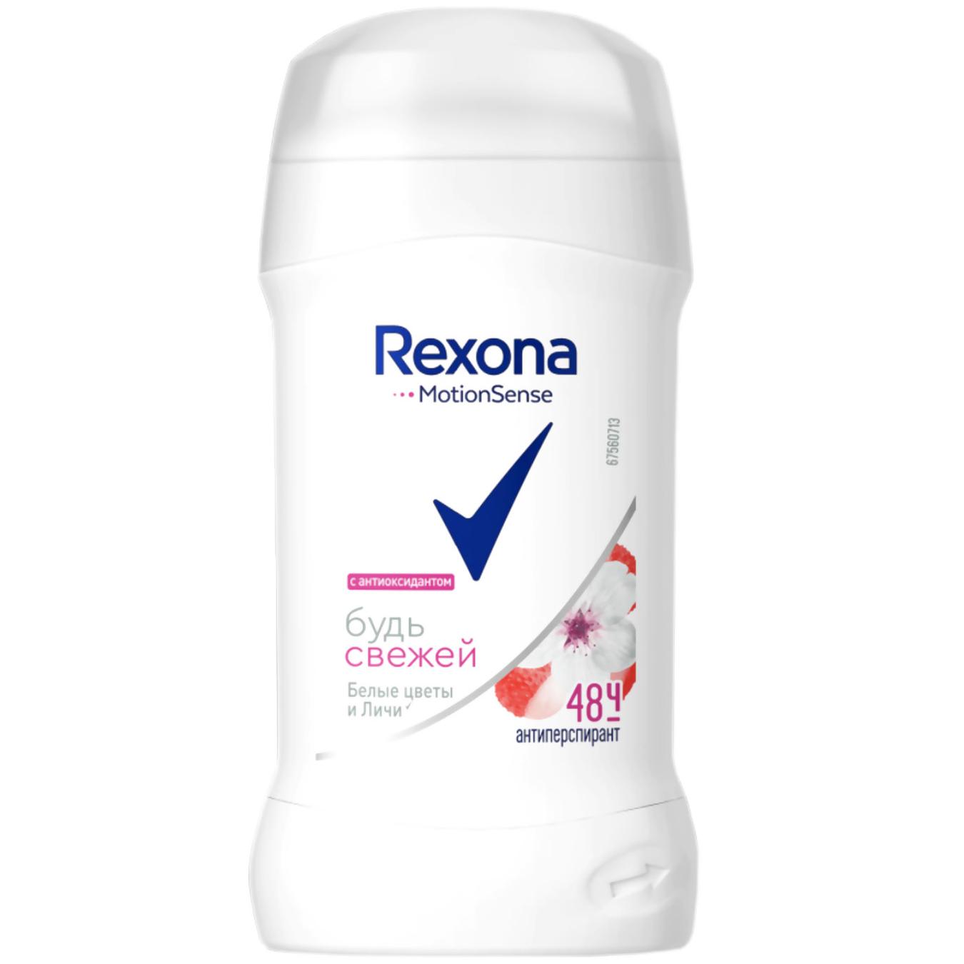 

Антиперспирант-карандаш Rexona Белые цветы i личи 40 мл