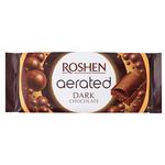 Шоколад чорний Roshen пористий 80г