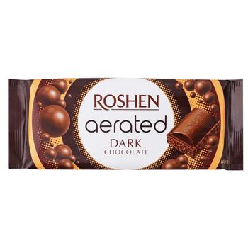 Roshen Bubble Dark Chocolate 80g - buy, prices for Ideal - photo 1