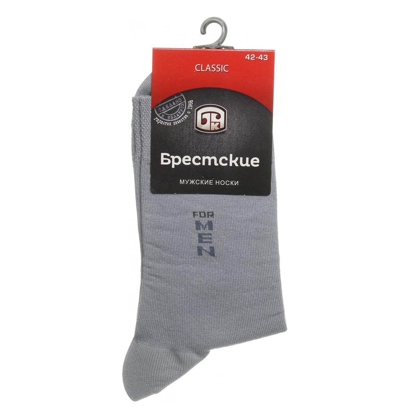 

Носки Брестские Classic мужские серые 27р