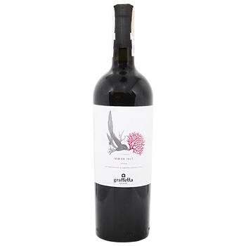 Graffetta Syrah Sicilia Poggio Red Dry Wine 13% 0,75l - buy, prices for COSMOS - photo 1