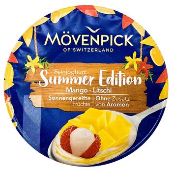 Йогурт Movenpick Summer Edition манго-личи 13% 150г - купить, цены на METRO - фото 1