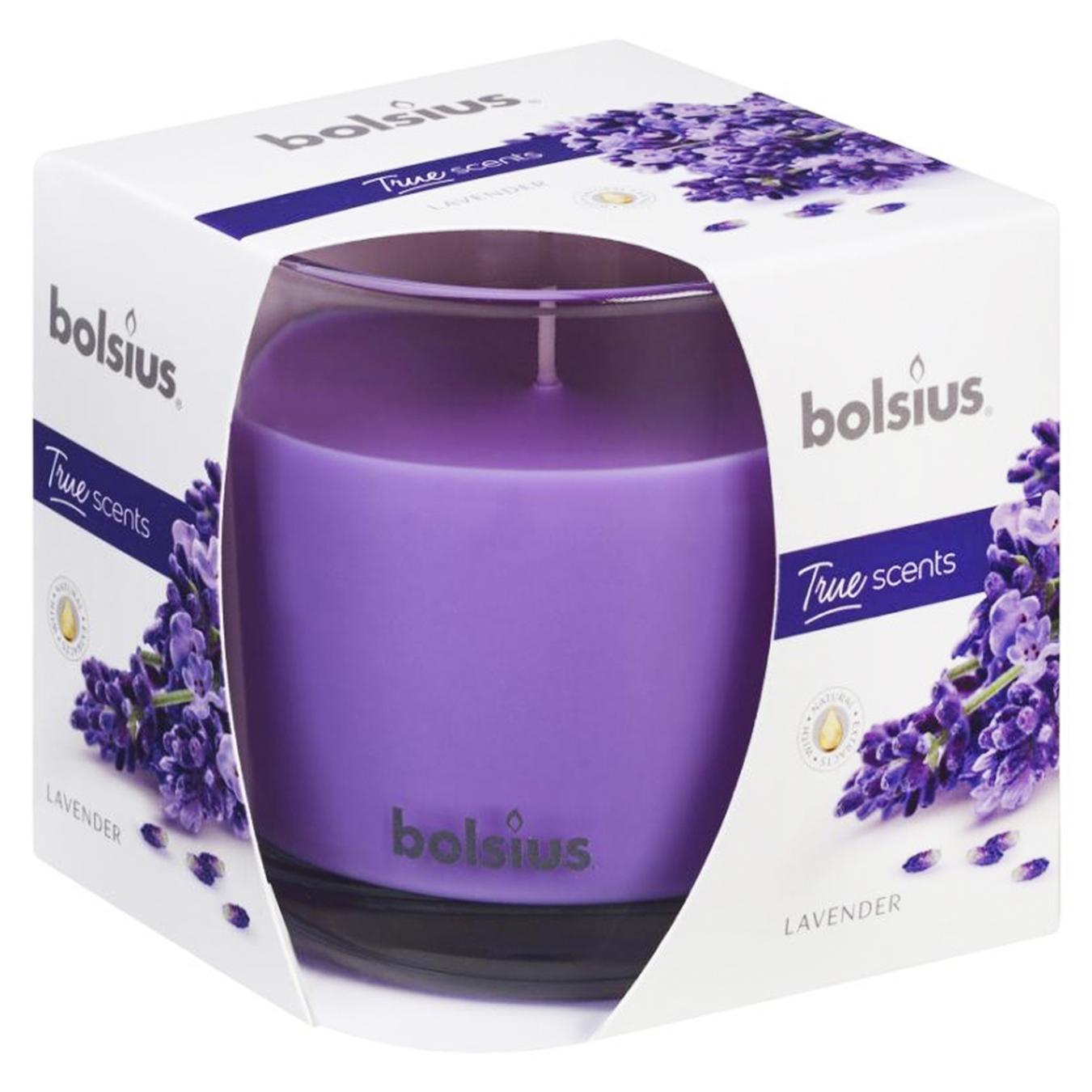 

Свеча Bolsius ароматизированная True Scents Лаванда 95/95