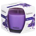 Свічка Bolsius ароматизована True Scents Лаванда 95/95