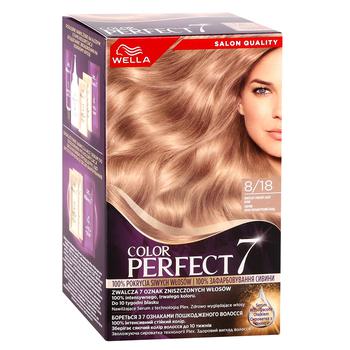 Фарба для волосся Wella Color Perfect 8/18 Сяючий світло-перламутровий блонд - купити, ціни на NOVUS - фото 1