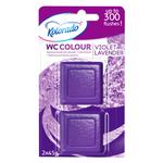 Таблетки для сливного бачка Kolorado Violet Lavender 2х45г