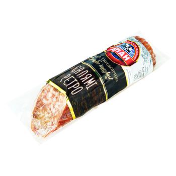 Alan Retro Raw-smoked Half Sausage of Highest Grade Weight - buy, prices for - photo 2