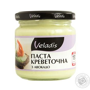 Veladis Shrimp paste with avocado 150g - buy, prices for MegaMarket - photo 1