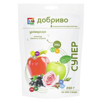 Super Dobryvo Universal Water Soluble Fertilizer 250g - buy, prices for - photo 1