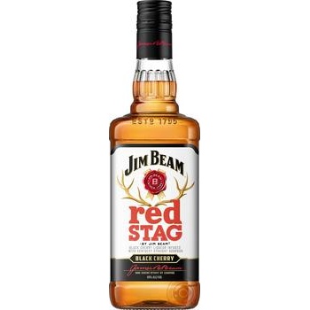Віскі Jim Beam Red Stag Black Cherry 40% 1л купити, ціни на МегаМаркет - фото 1