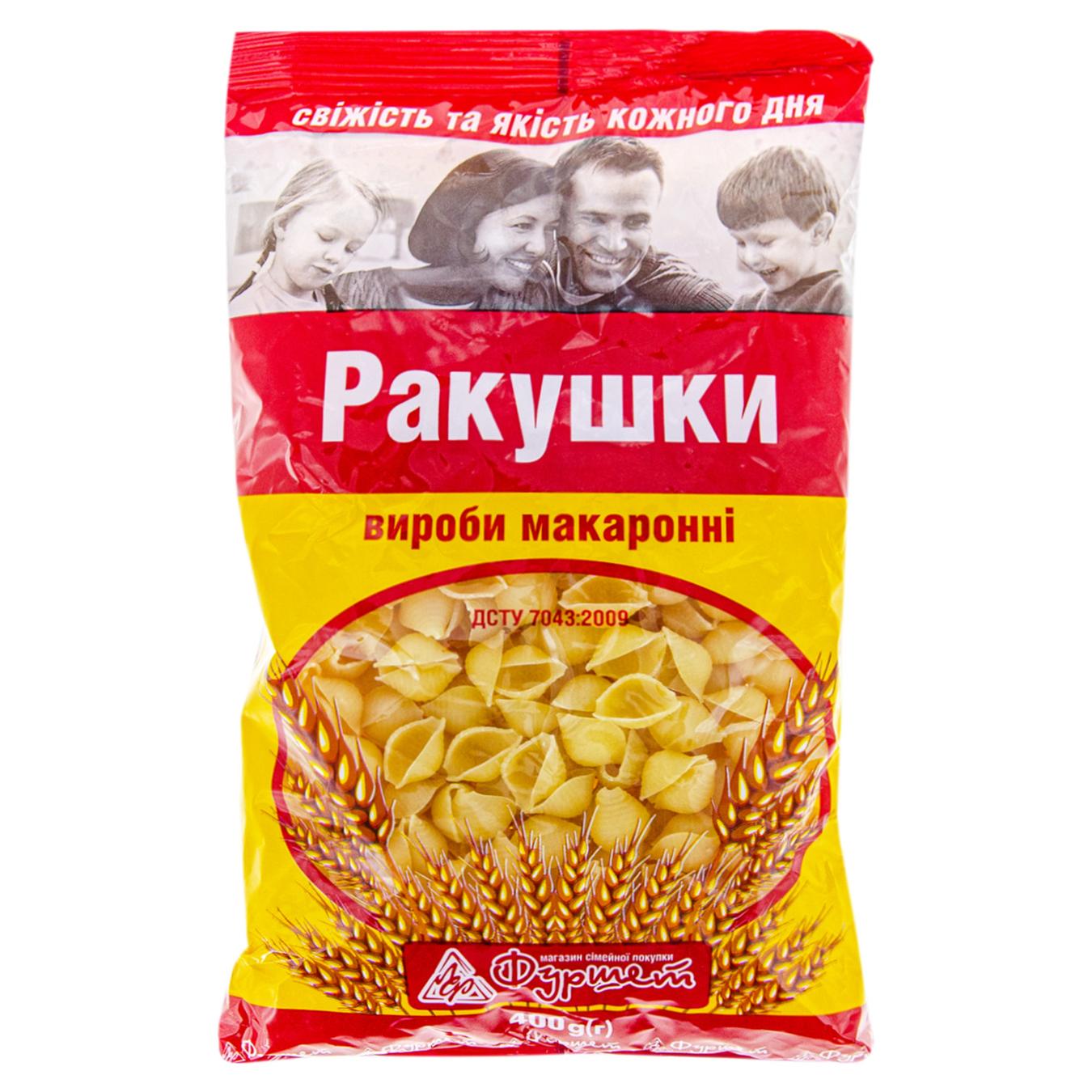 

Макароны Фуршет Ракушки 400г