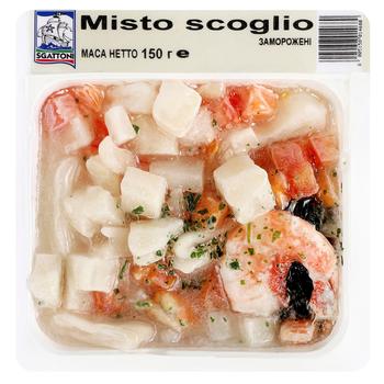 Микс морепродуктов Sgatonni Misto Scoglio замороженный 150г - купить, цены на Эпицентр FOOD - фото 1