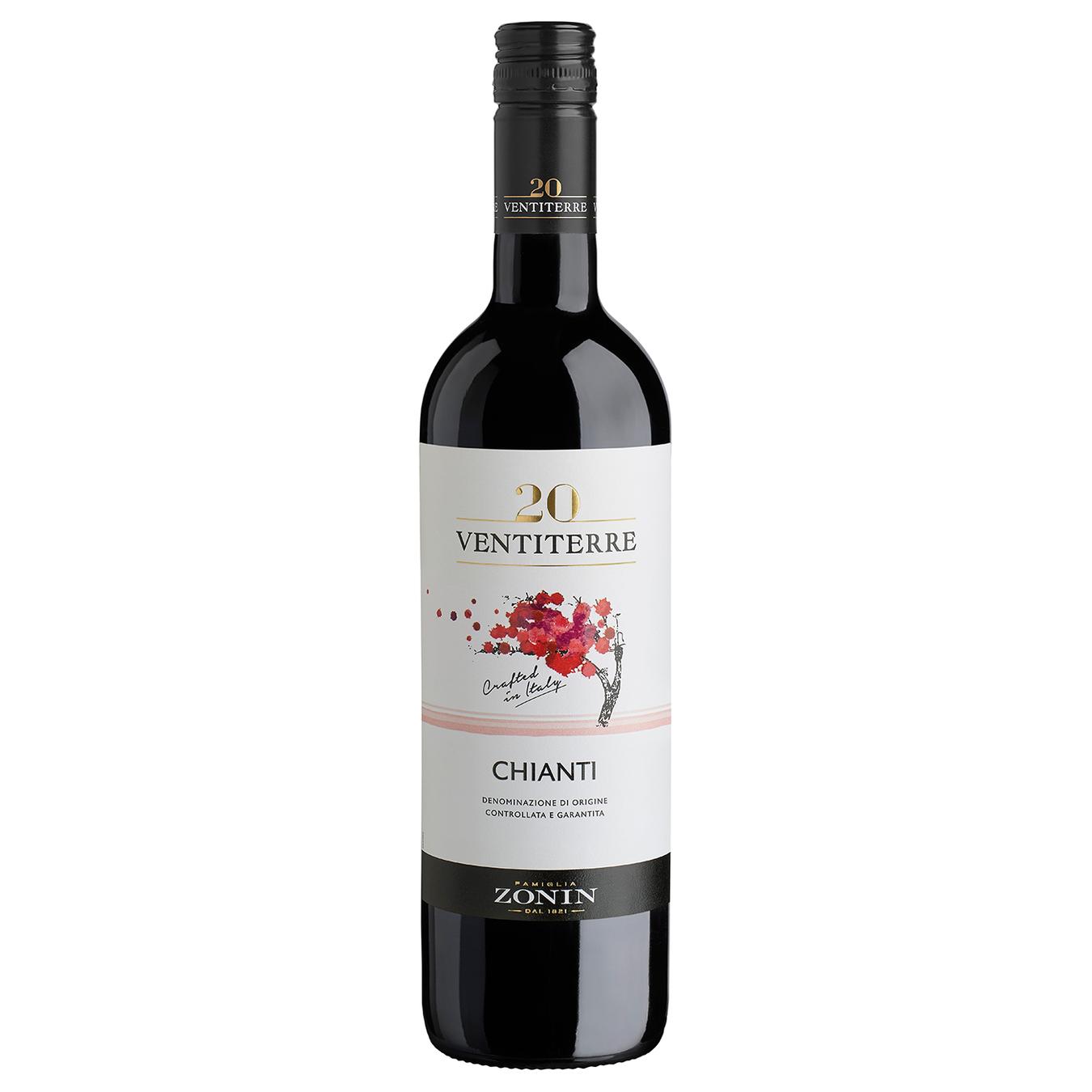 

Вино Zonin Chianti красное сухое 12% 0.75л