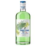 Джин Free Love Citron Vert Dry 37,5% 0,7л