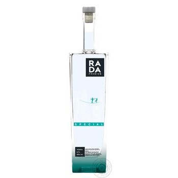 Горілка Rada Premium Особлива 0,7л купити, ціни на МегаМаркет - фото 1