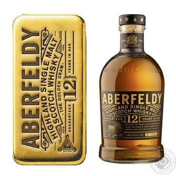 Whiskey Aberfeldy 40% 700ml glass bottle - buy, prices for MegaMarket - photo 1