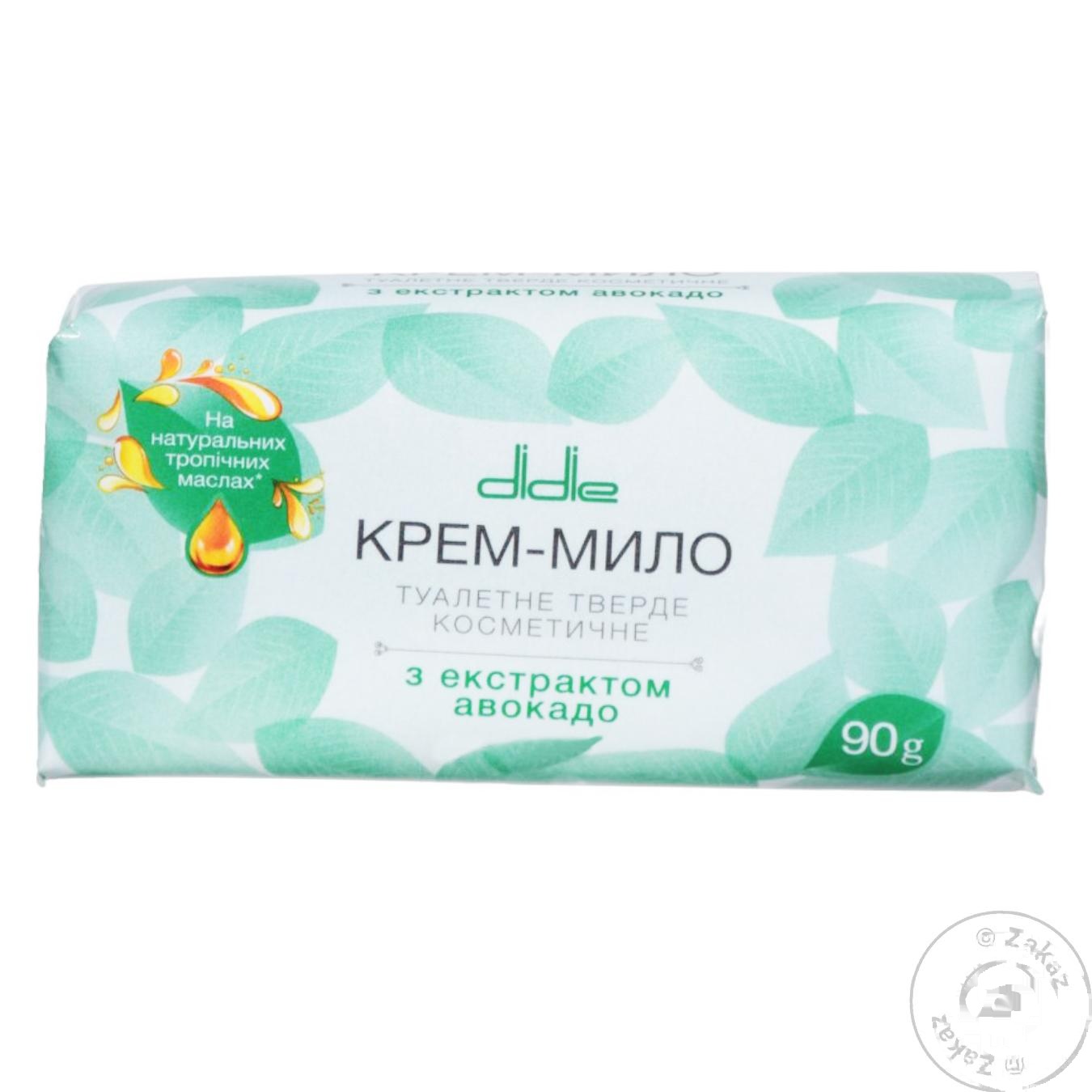

Крем-мыло туалетное Didie косметическое с экстрактом авокадо 90г