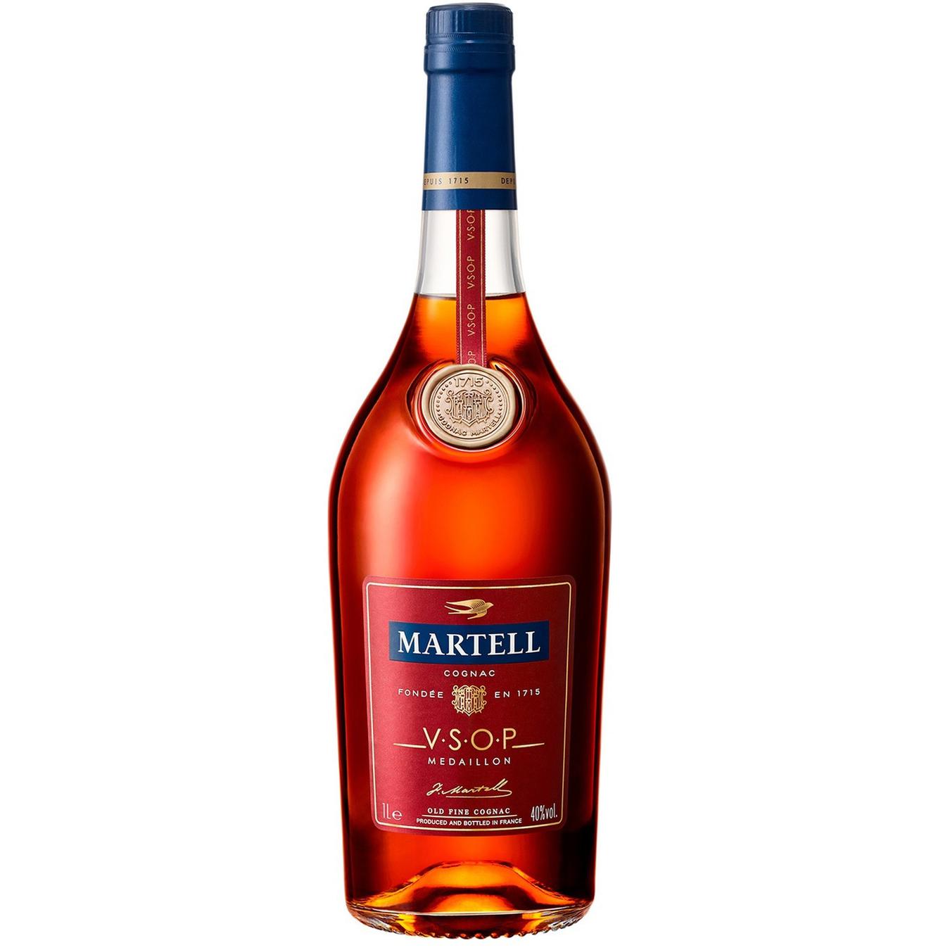 

Коньяк Martell VSOP 40% 1л в подарочной упаковке