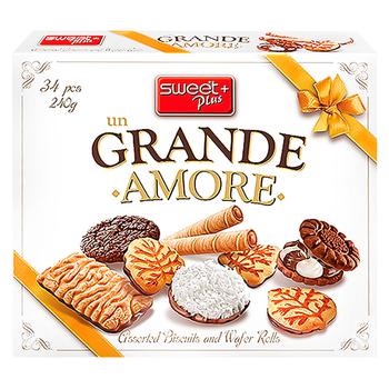 Печенье Sweet Plus Un Grande Amore Ассорти 240г