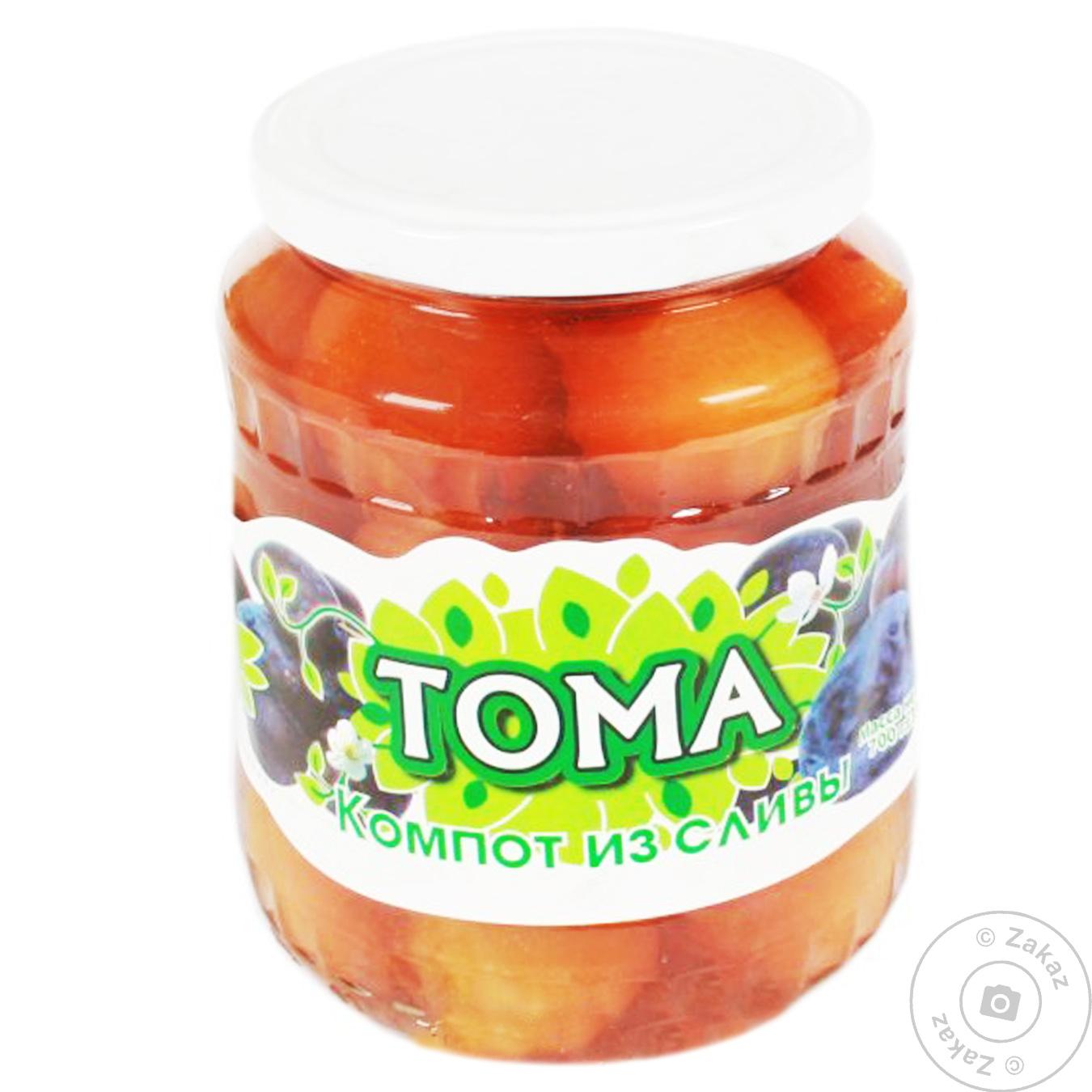 

Компот Тома сливовый 720мл