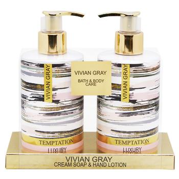 Vivian Gray Temptation Hand Set Soap 250ml & Lotion 250ml - buy, prices for MegaMarket - photo 1