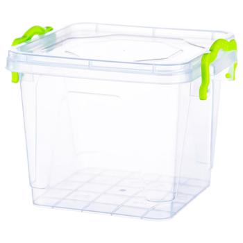 Al-Plastic Lux Food Square Container 1.55l - buy, prices for - photo 1