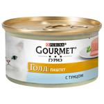 Корм Gourmet Gold паштет з тунцем для котів 85г