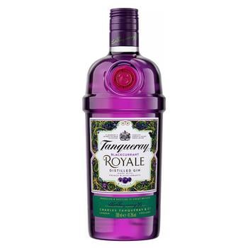 Напиток на основе джина Tanqueray Blackcurrant Royale 41,3% 0,7л - купить, цены на METRO - фото 1