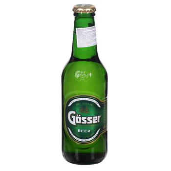 Gosser Light Beer 5.2% 0.33l - buy, prices for COSMOS - photo 1