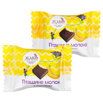 Jako Ptashyne Moloko with Banana Flavor Candies - buy, prices for Za Raz - photo 1