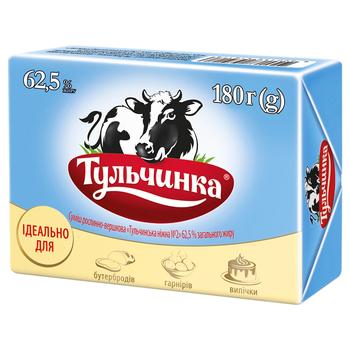 Суміш рослинно-вершкова Тульчинка Тульчинська ніжна 62,5% 180г - купити, ціни на Auchan - фото 2