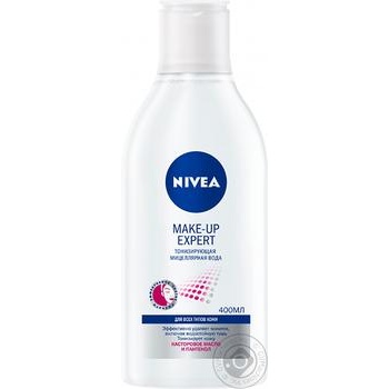Міцелярна вода Nivea  Make-up expert 400мл купити, ціни на МегаМаркет - фото 1
