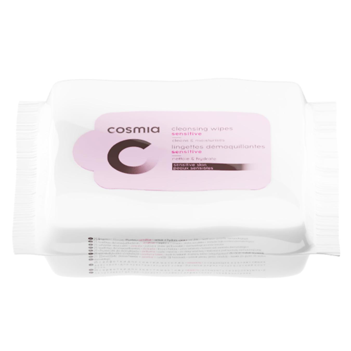 

Салфетки Cosmia для снятия макияжа 25шт