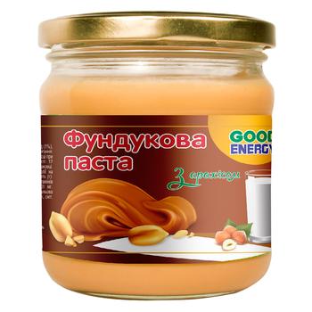 Паста фундуковая Good Energy с арахисом 180г - купить, цены на ULTRAMARKET - фото 1