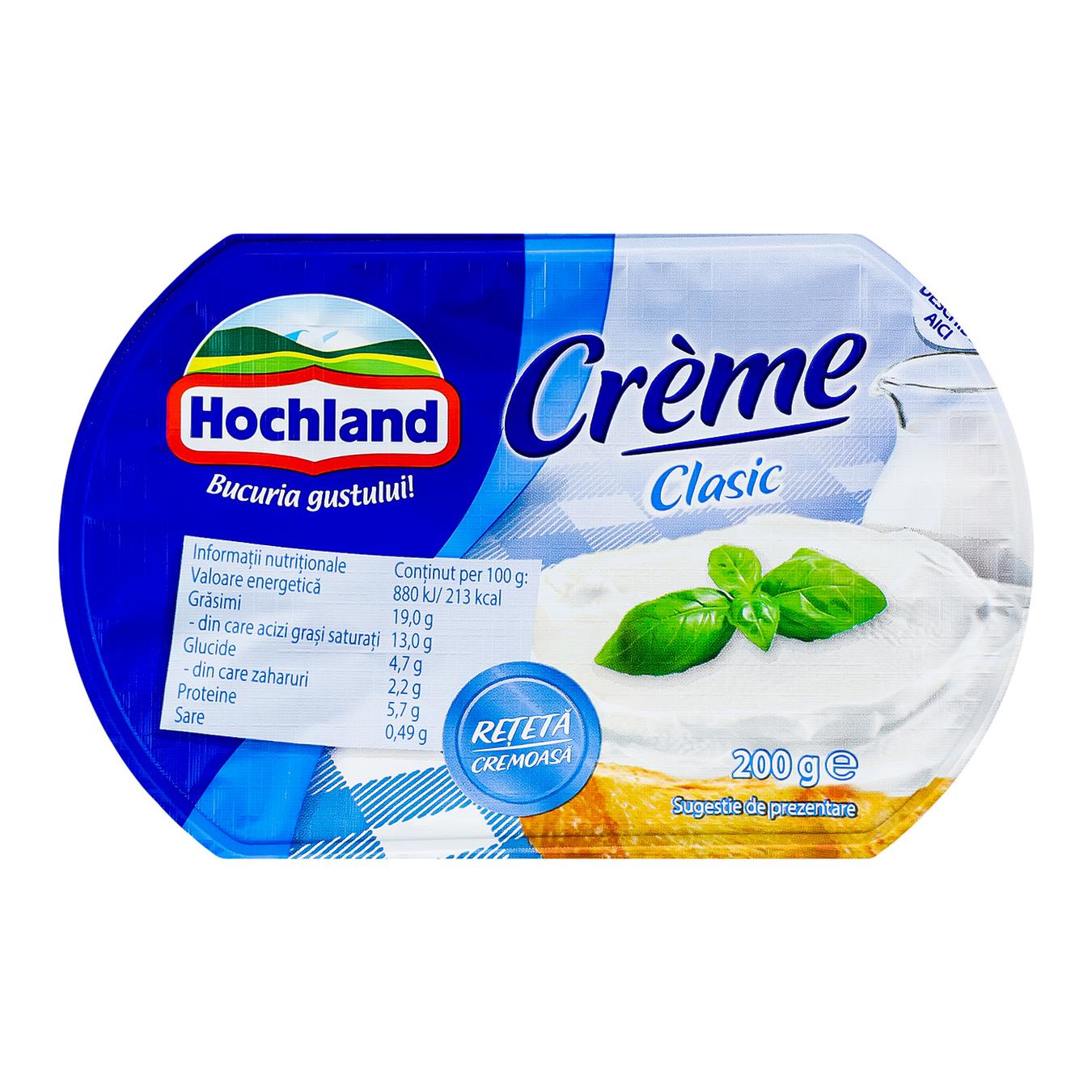 

Крем-сыр Hochland сливочный 60% 200г