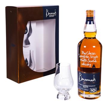 Benromach Whiskey 10 y.o. 43% 0.7l + 2 Glasses