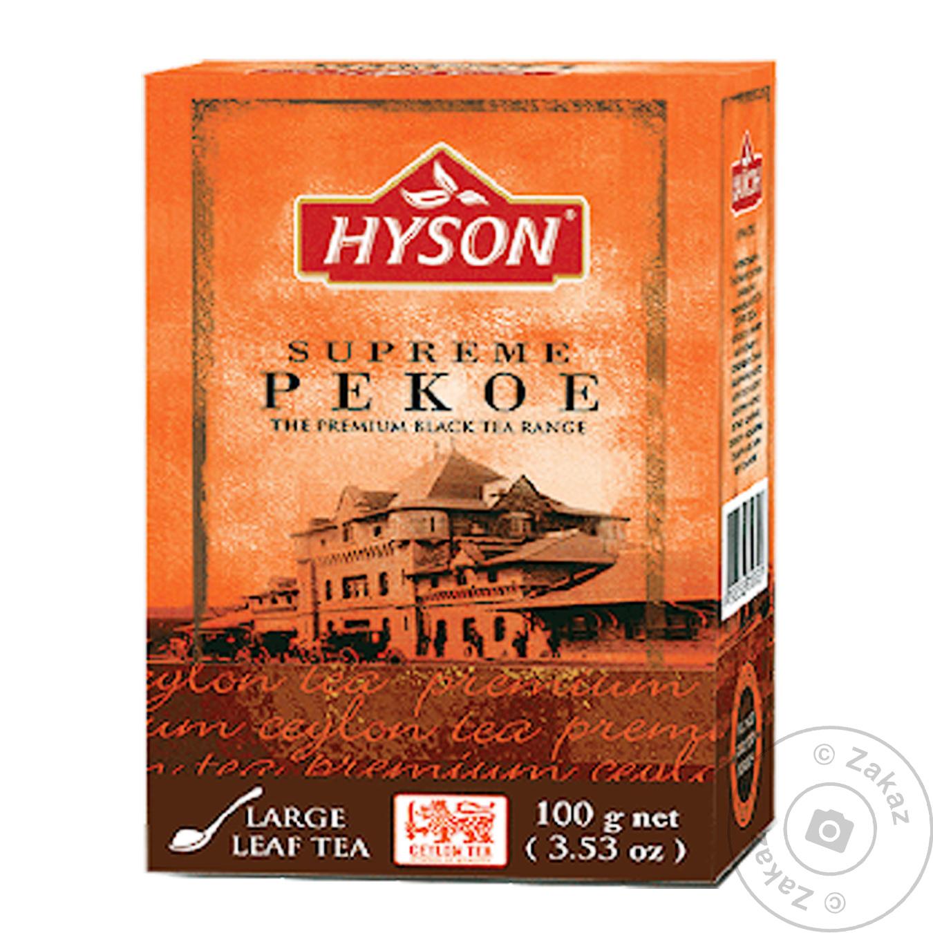 

Чай Хайсон 100 г чорн. Супрім Пекое