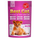 Наполнитель гигиенический Best Cat для кошек силикагелевый с ароматом розовых цветов 3,6л