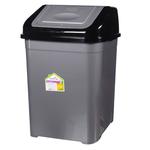Bursev Plastic Grey Garbage Container 20l