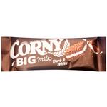 Батончик злаковый Corny с какао и молочно-кремовой начинкой 40г