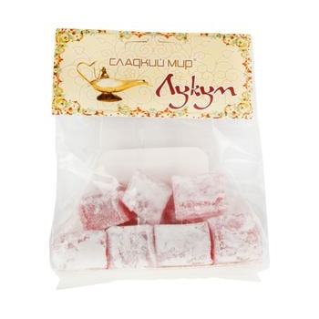 Sladkiy mir with rose extract Turkish delight 200g - buy, prices for MegaMarket - photo 1
