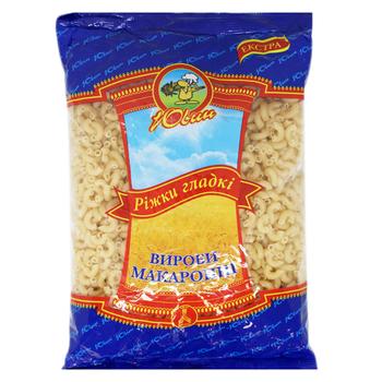 Макаронные изделия Ювин рожки гладкие 800г - купить, цены на Чудо Маркет - фото 1