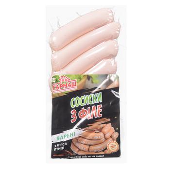 Harmash From Fillet Poultry Meat Sausages 350g - buy, prices for Tavria V - photo 1