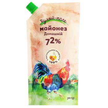 Gulyay-pole Home 72% Mayonnaise 300g - buy, prices for NOVUS - photo 1