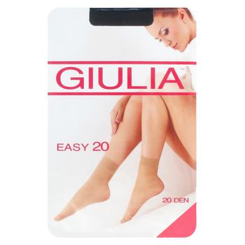 Носки Giulia Easy nero 20ден 2 пары - купить, цены на Auchan - фото 1