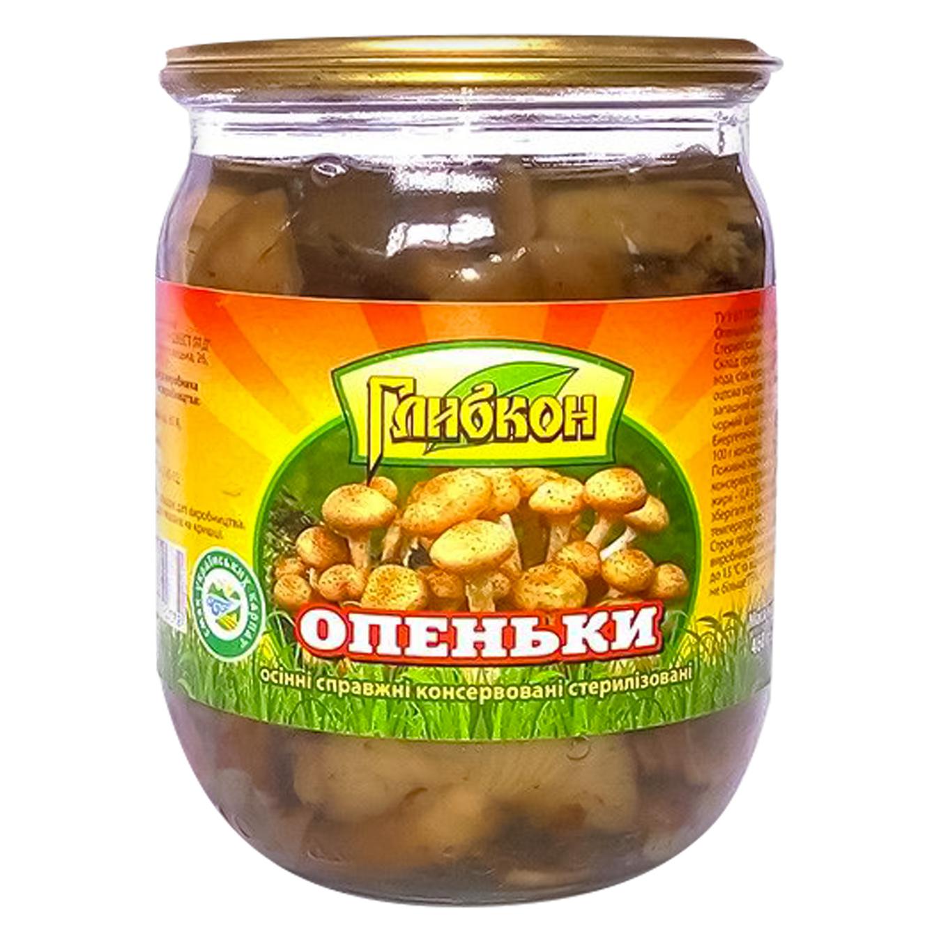 

Грибы Глибкон Опята осенние 500г