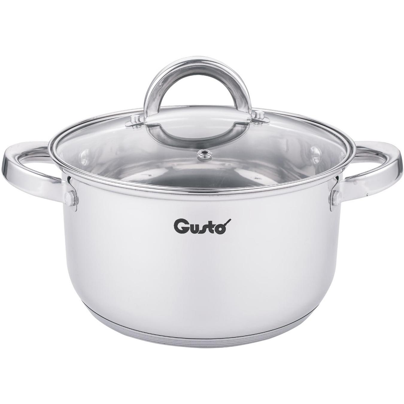 

Кастрюля Gusto Solo Plus 22см 4,2л